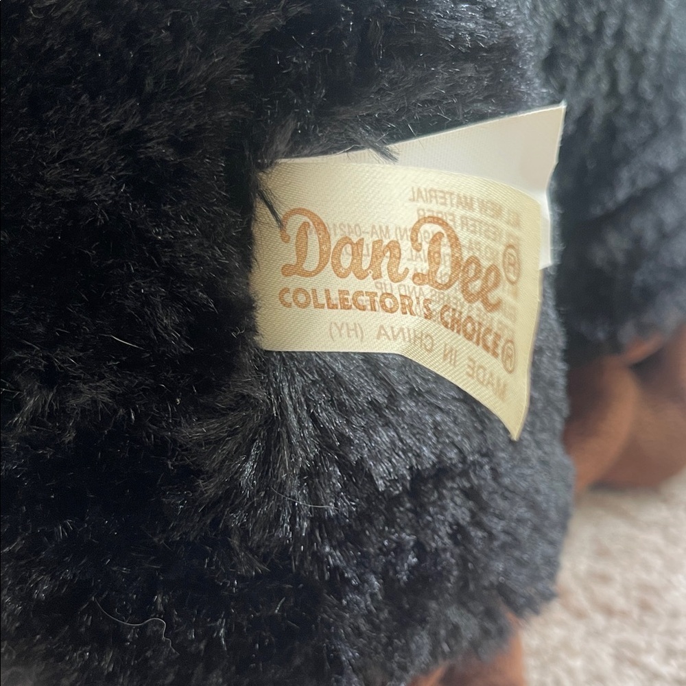 Adorable Black and Brown Gorilla Plush - Picture 4 of 5